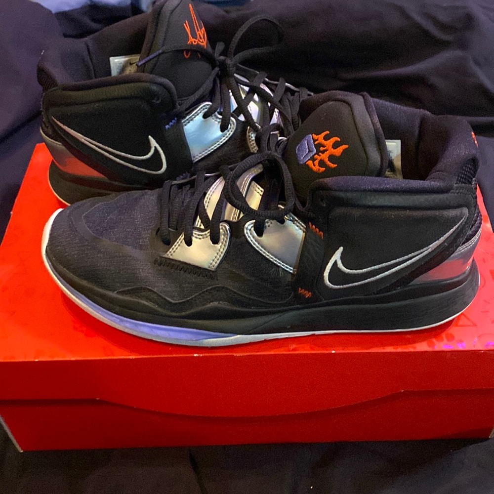 Nike kyrie infinity 8 “ice and fire” size 10.5 (WITH BOX)